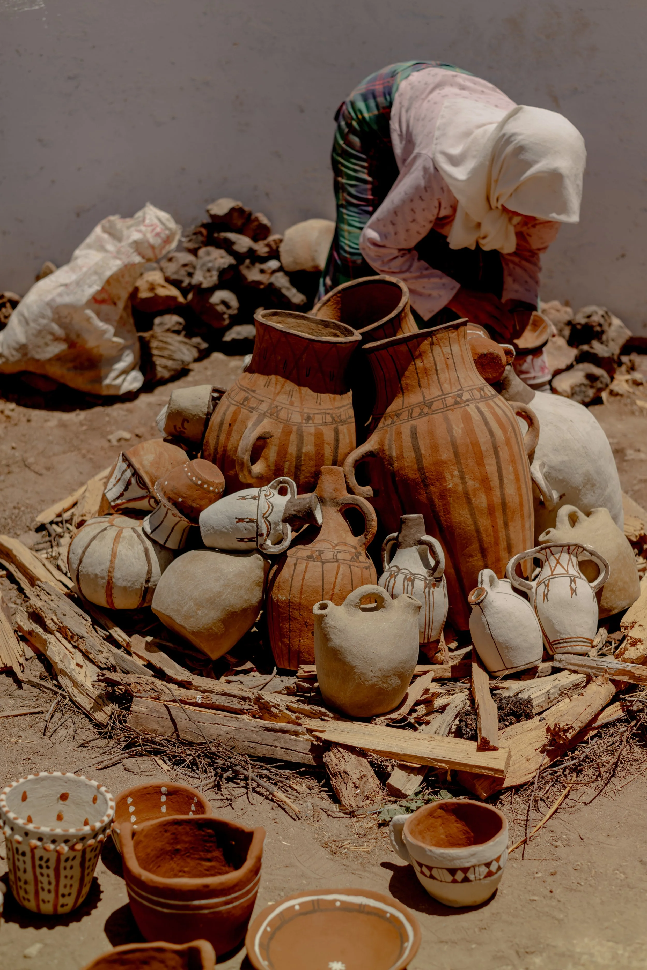 Making Pottery with Mama Aicha in the Rif Mountains of Morocco